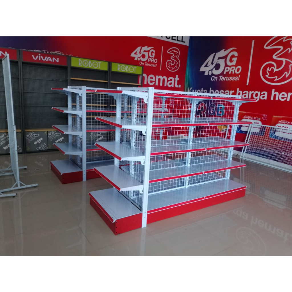 Jual Rak Minimarket Rak Gondola Rack Minimarket Rack Gondola