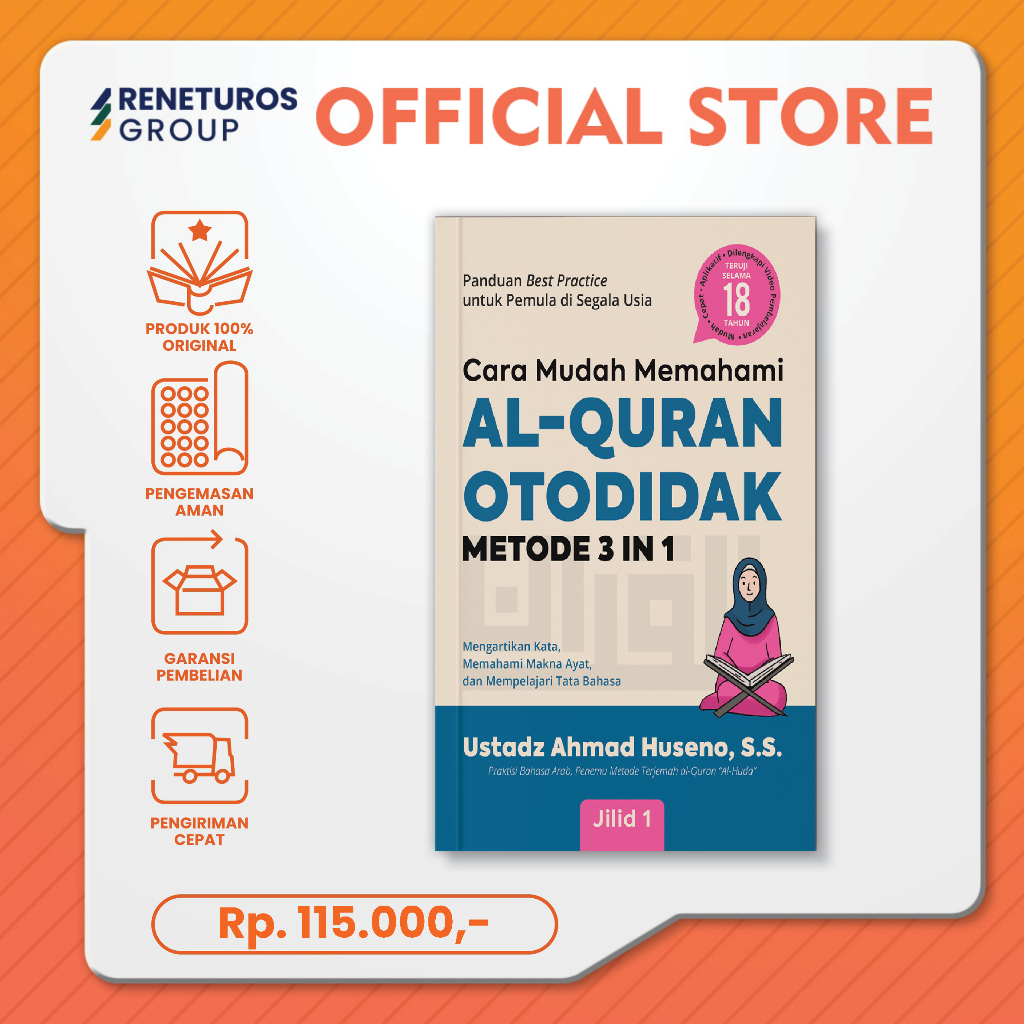 Jual Rene Islam Buku Islam Cara Mudah Memahami Al Quran Otodidak In