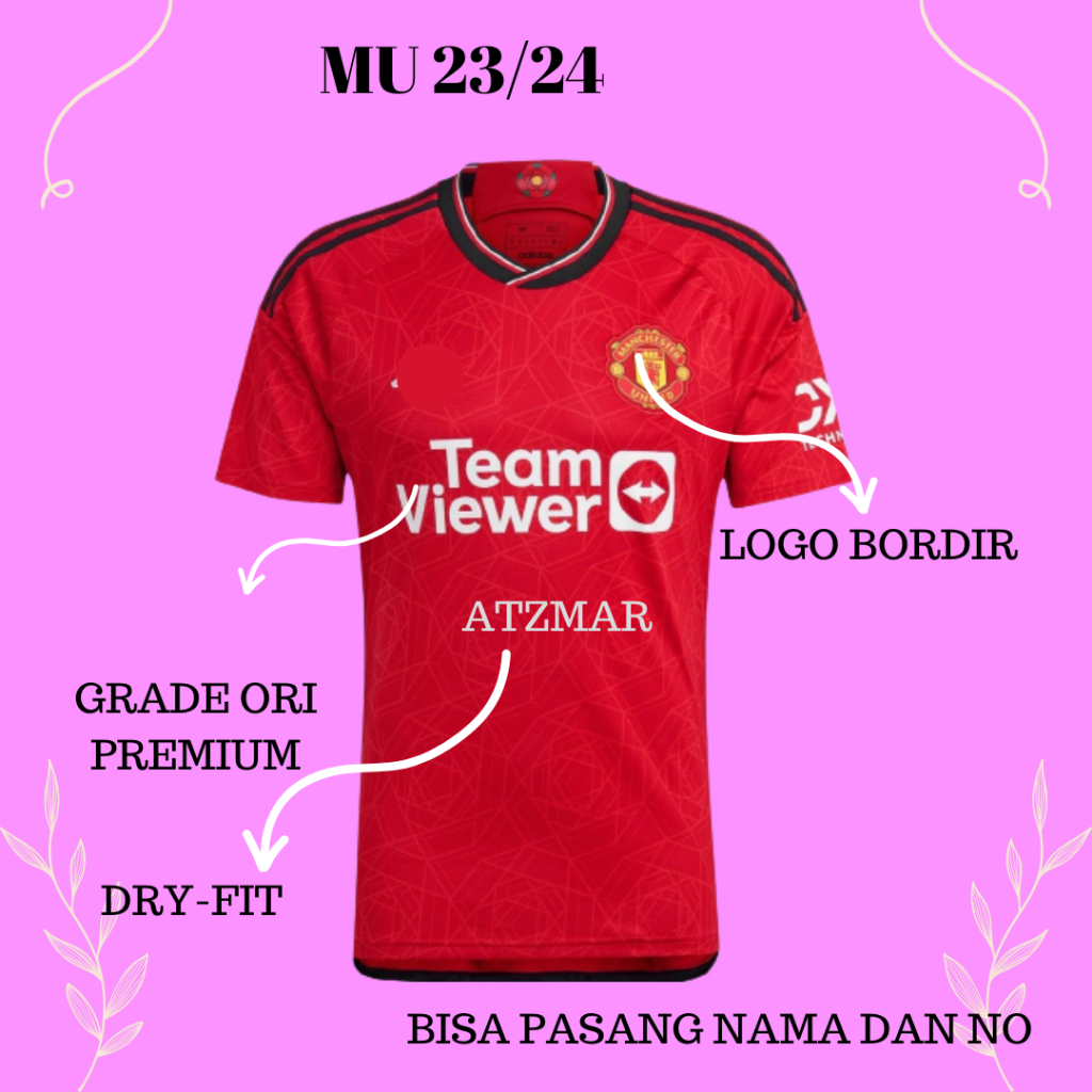 Jual Jersey Mu Mancheester United Grade Ori Import Thailand