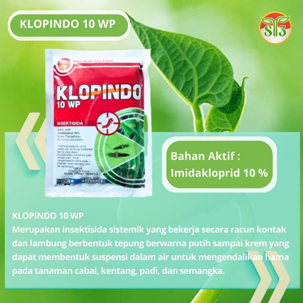 Jual Insektisida Sistemik Klopindo Wp Gram Toko Obat