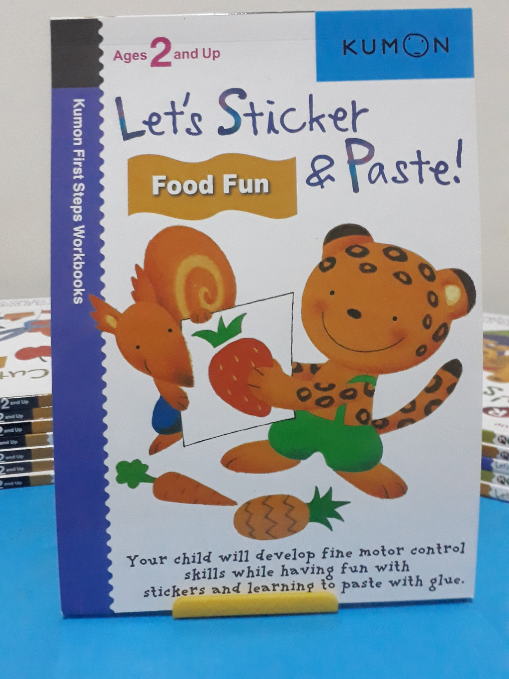 Jual Kumon Lets Sticker And Paste Food Fun Shopee Indonesia