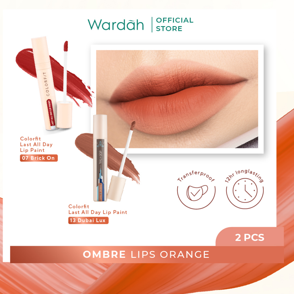 Jual Wardah Colorfit Last All Day Lip Paint 07 Wardah Colorfit Last