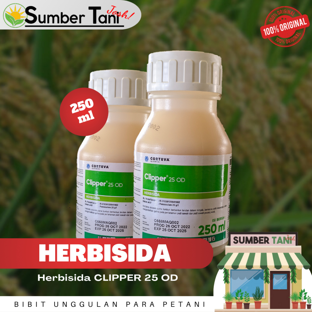 Jual HERBISIDA CLIPPER 25 OD ISI 250ML Shopee Indonesia