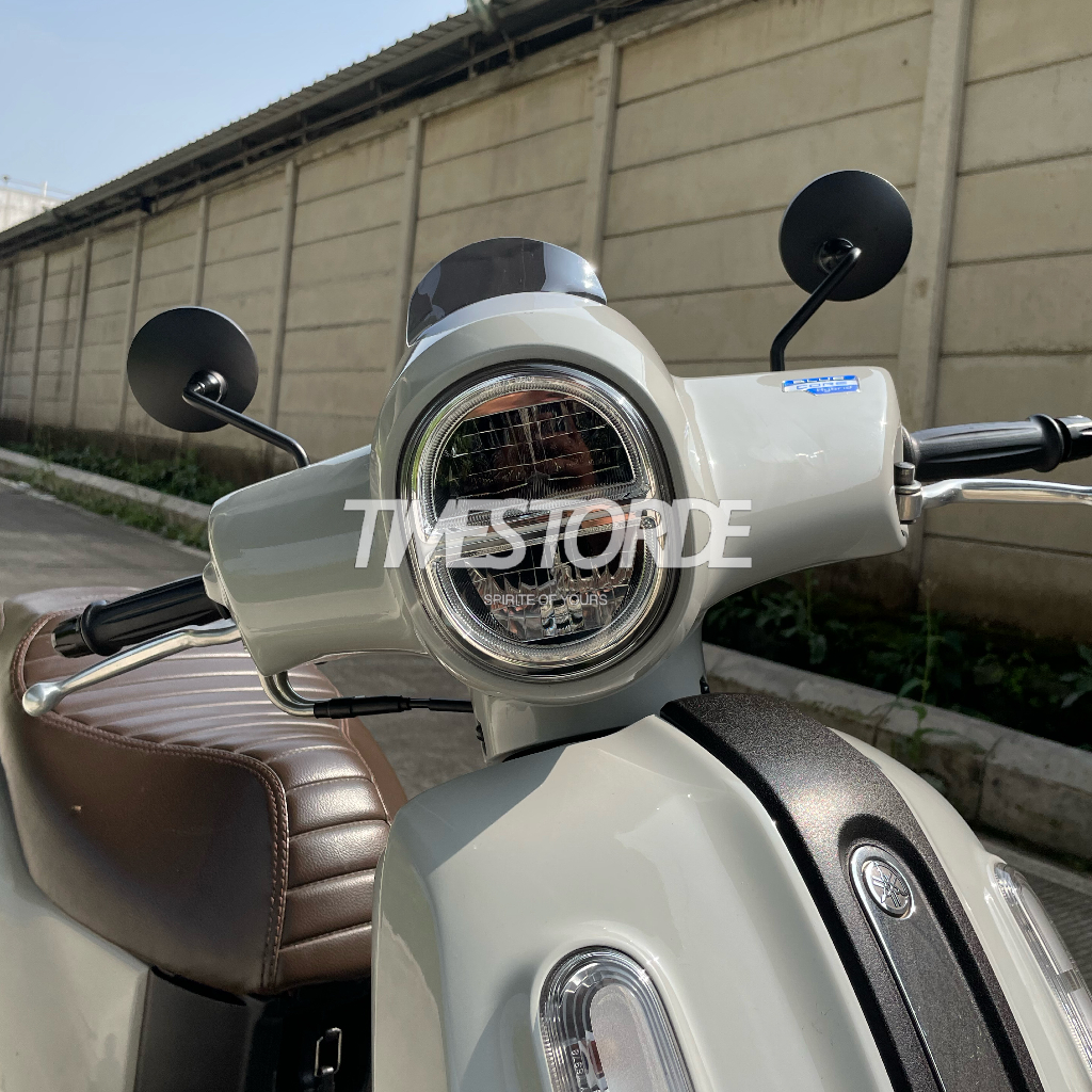 Jual Spion Fazzio Classy Black Square Spion Yamaha PNP Fazzio Shopee