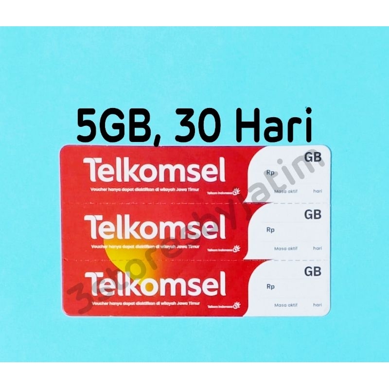 Jual Voucher Kuota Data Telkomsel Gb Hari Khusus Sby Sda Tuban