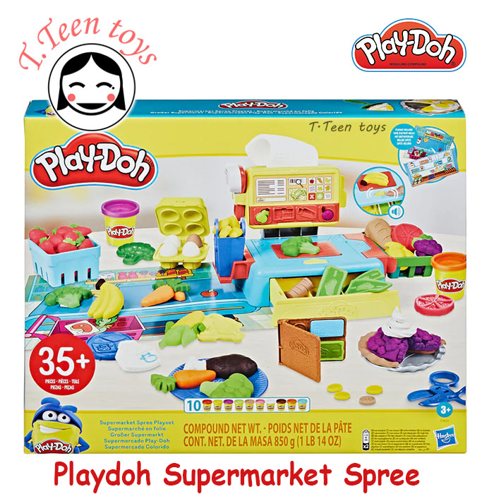 Jual Playdoh Supermarket Spree Playdough Play Doh Dough Shopee Indonesia