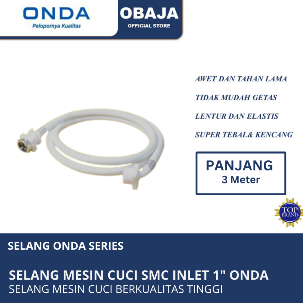 Jual Onda Selang Mesin Cuci Smc Inlet M Onda Shopee Indonesia