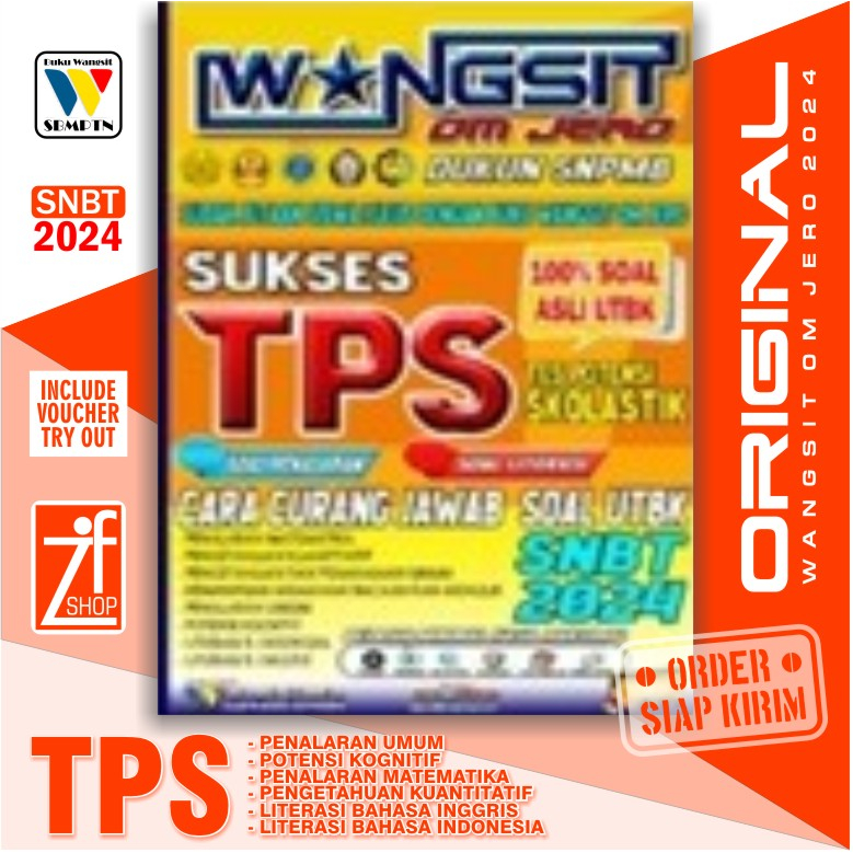 Jual Buku Wangsit Om Jero Utbk Snbt Sukses Tps Shopee Indonesia