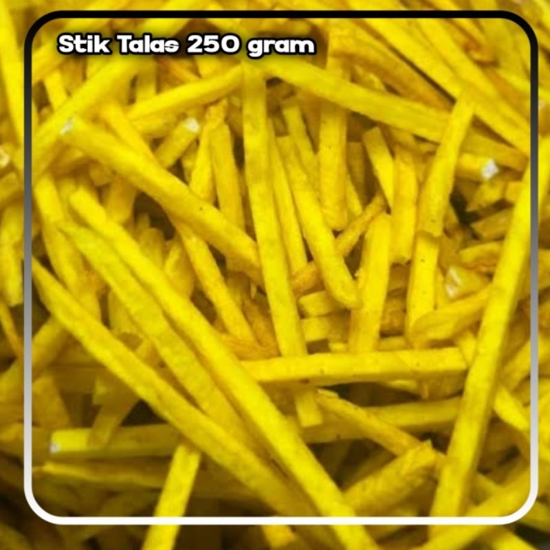 Jual Snack Cemilan Stik Talas Stick Talas Keripik Talas Bogor 250 Gram