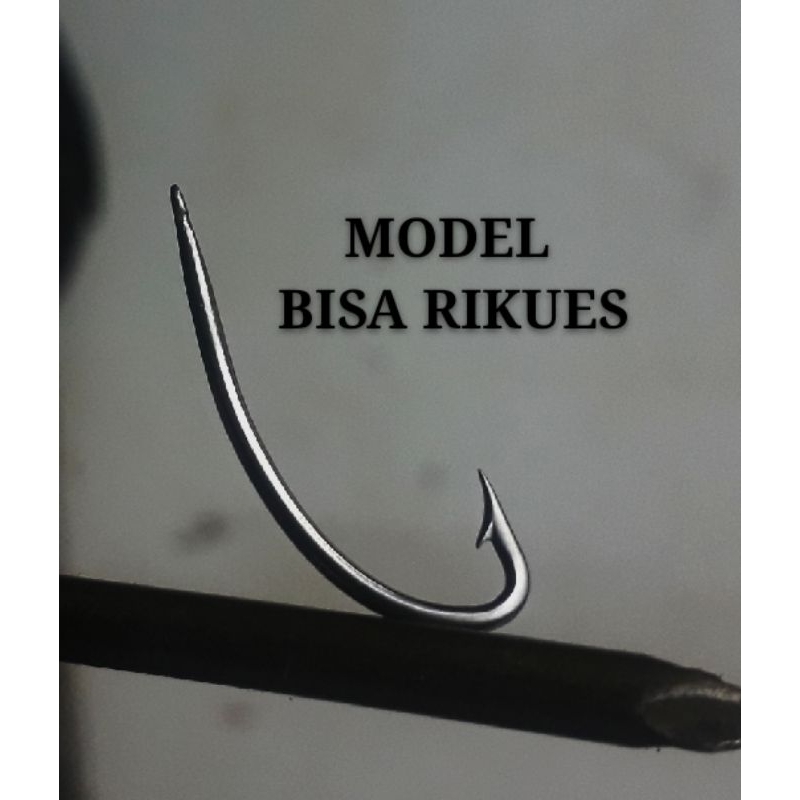 Jual Kail Pancing Urek Belut Model Parang Bahan Baja Hitam Dan Putih