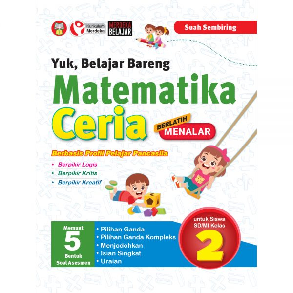 Jual BUKU YUK BELAJAR BARENG MATEMATIKA CERIA BERBASIS PROFIL PELAJAR