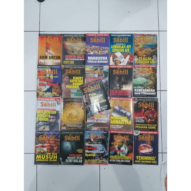 Jual Majalah Sabili Eks Shopee Indonesia