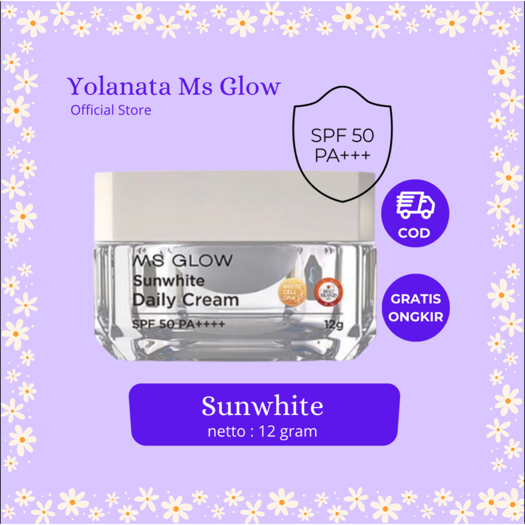 Jual Sunwhite Spf Pa Tinted Sunscreen Ms Glow Suncare Shopee