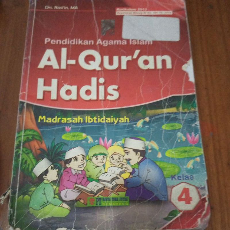 Jual Buku Al Quran Hadis Kelas 4 MI PT Karya Toha Putra Semarang