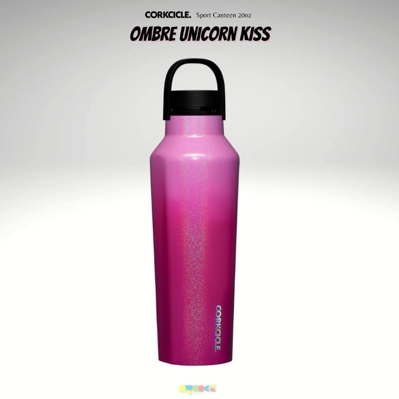 Jual Ready CORKCICLE Unicorn Magic Sport Canteen 20oz Ombre Kiss