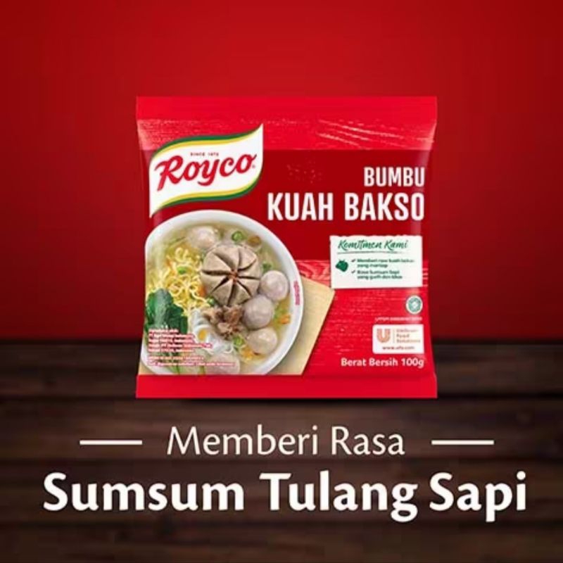 Jual ROYCO Bumbu Kuah Bakso 100gr Shopee Indonesia