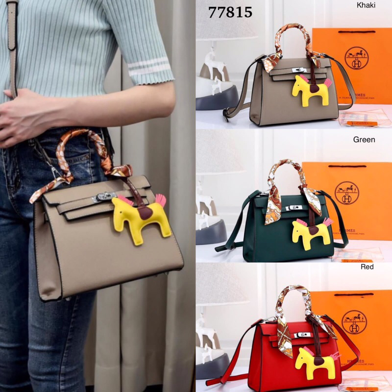 Jual Tas Wanita Import KELLY MEDIUM Code 77815 Free PAPER BAG Bubble