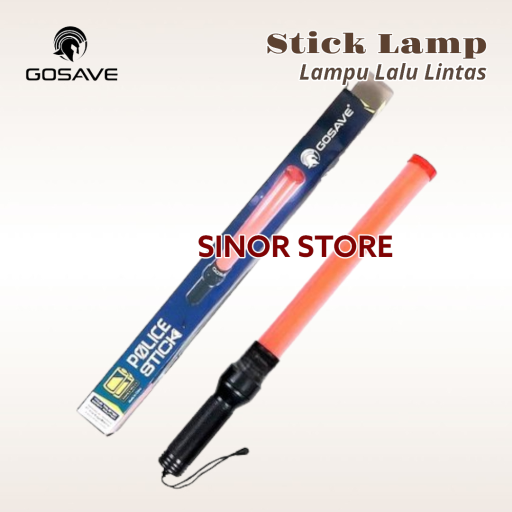 Jual Lampu Lalu Lintas Tongkat Lalin Senter Polisi Stick Warning Light