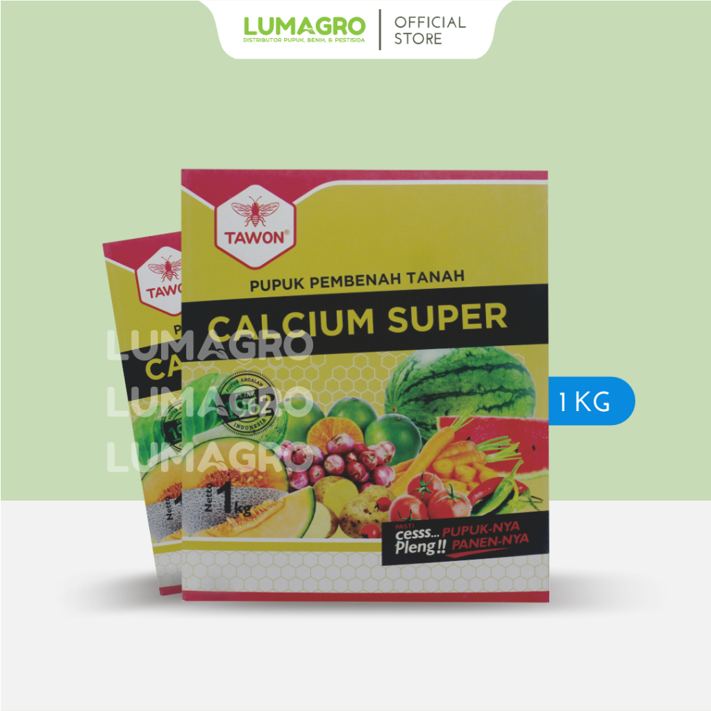 Jual Pupuk Calsium Super Cap Tawon Kg Nutrisi Kalsium Memperkuat