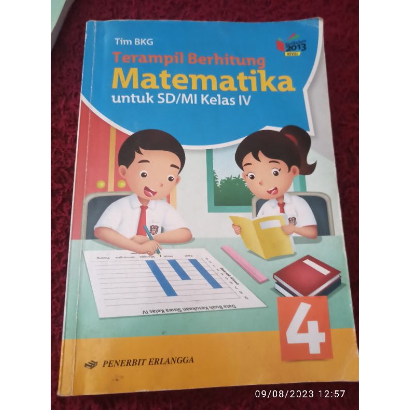 Jual Buku Terampil Berhitung Matematika Kelas 4 SD Erlangga Shopee