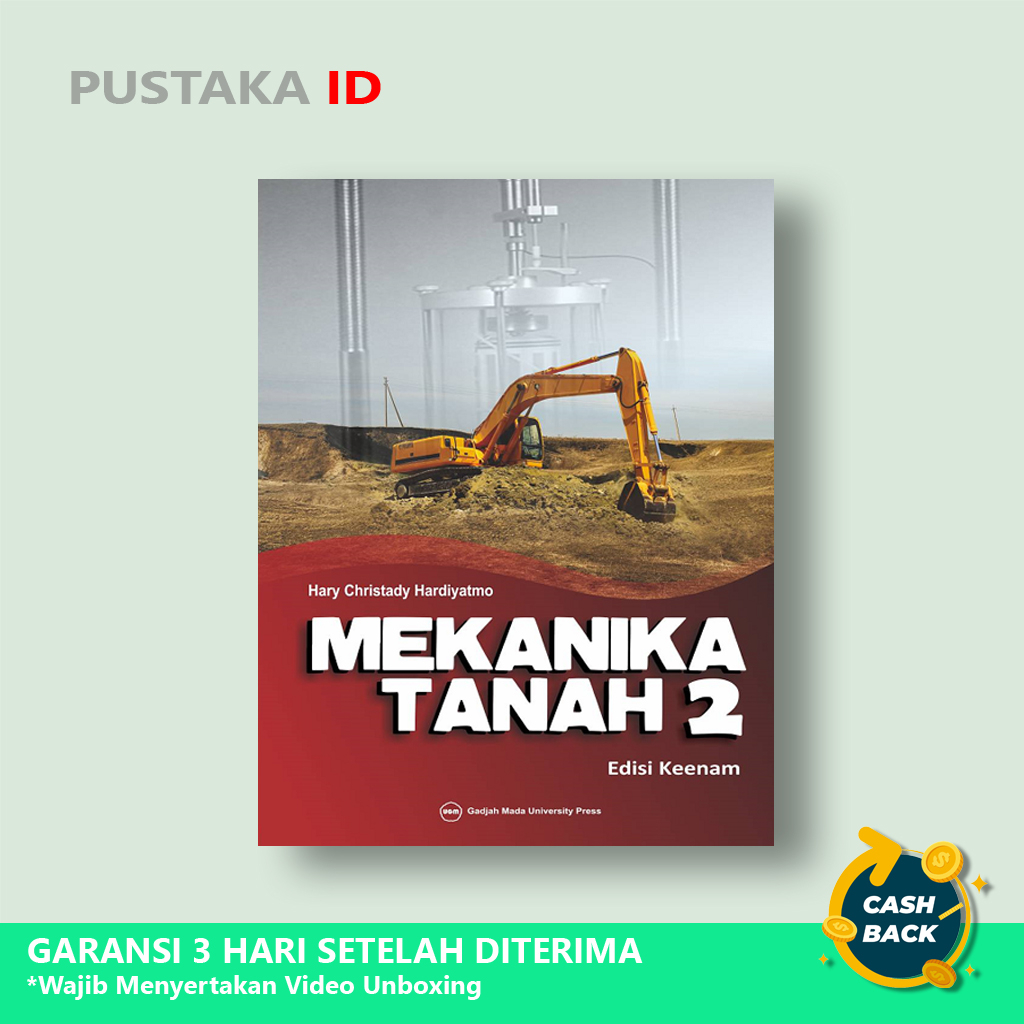 Jual Buku Mekanika Tanah 2 Edisi Keenam Original Shopee Indonesia