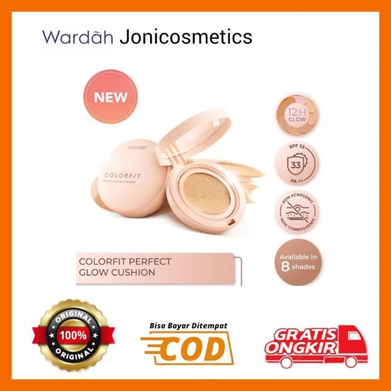 Jual Wardah Colorfit Perfect Glow Cushion Spf Pa Shopee Indonesia