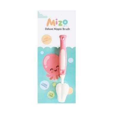 Jual Mizo Deluxe Bottle Nipple Sponge Brush Sikat Nipple Botol Bayi