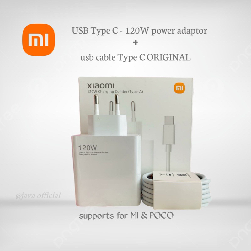 Jual Charger Xiaomi Poco Watt Charging Combo Type A Fast