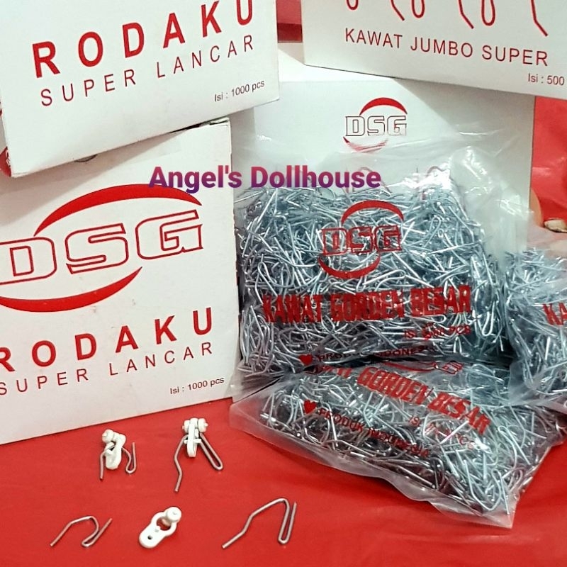 Jual Roda Gorden Premium Rodaku Kawat Cantolan Besar Jumbo Untuk Rel