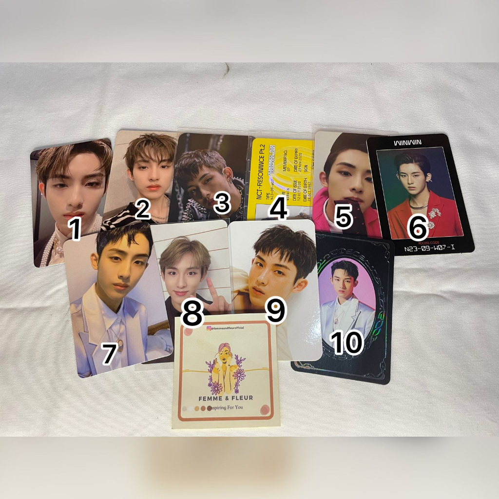 Jual Winwin Photocard Official Kick Back Awaken Acces Card Id Card