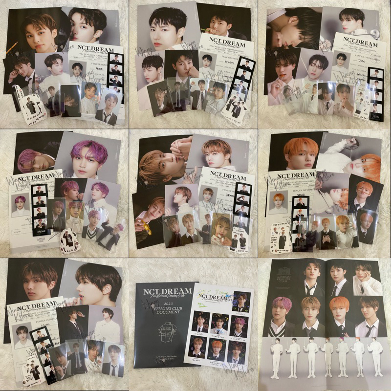 Jual Ready Stok Sharing Seasons Greetings Nct Dream Member Set