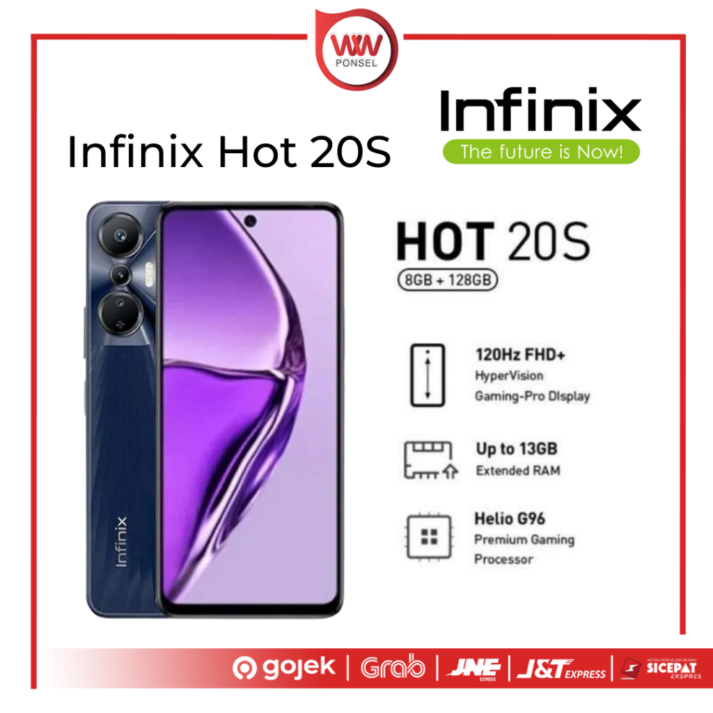 Jual Hp Infinix Hot 20S Ram 8GB 5GB Extended Internal 128GB Helio G96