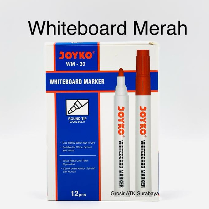 Jual Spidol Joyko Whiteboard Marker Papan Tulis Putih Joyko Shopee