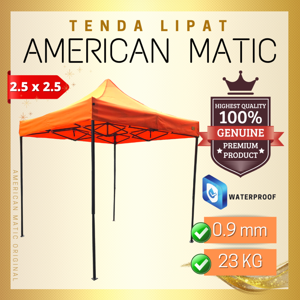 Jual Tenda Lipat Asli American Matic X M Portable Folding Tent