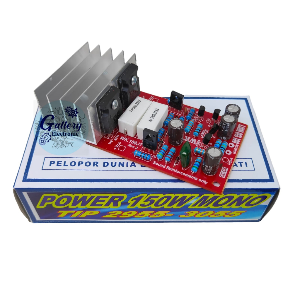 Jual Power OCL 150W Mono Heatsink TR2955 3055 Product By TUNERSYS