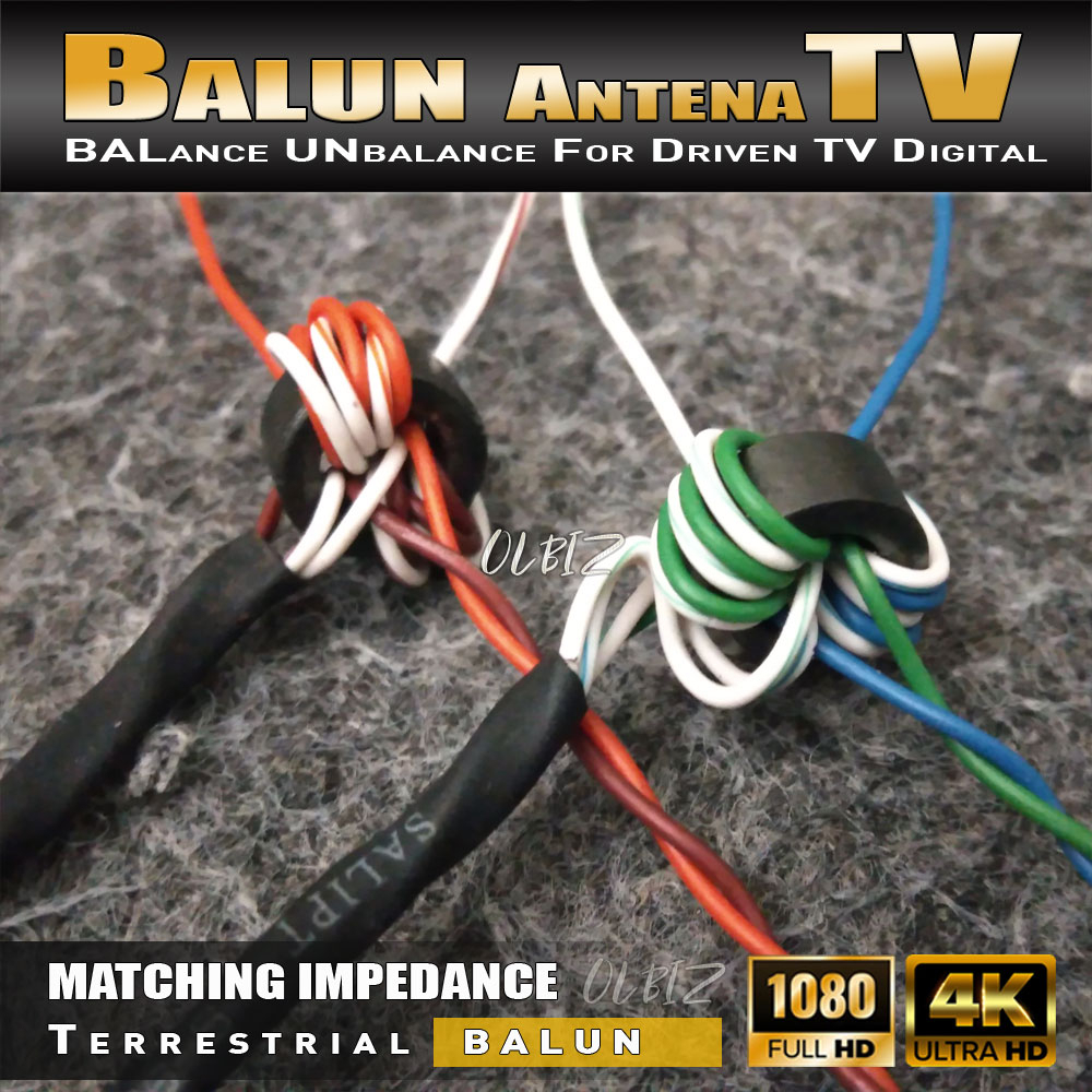 Jual Balun Driven Antena UHF TV Digital Balun Peka Sinyal Murah