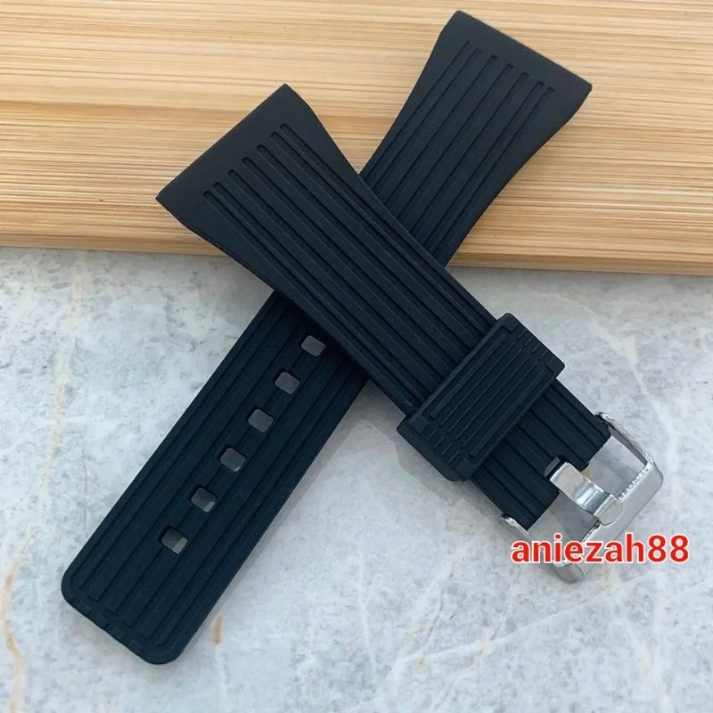 Jual Strap Tali Jam Tangan Karet Rubber 38mm Untuk Jam Police Shopee