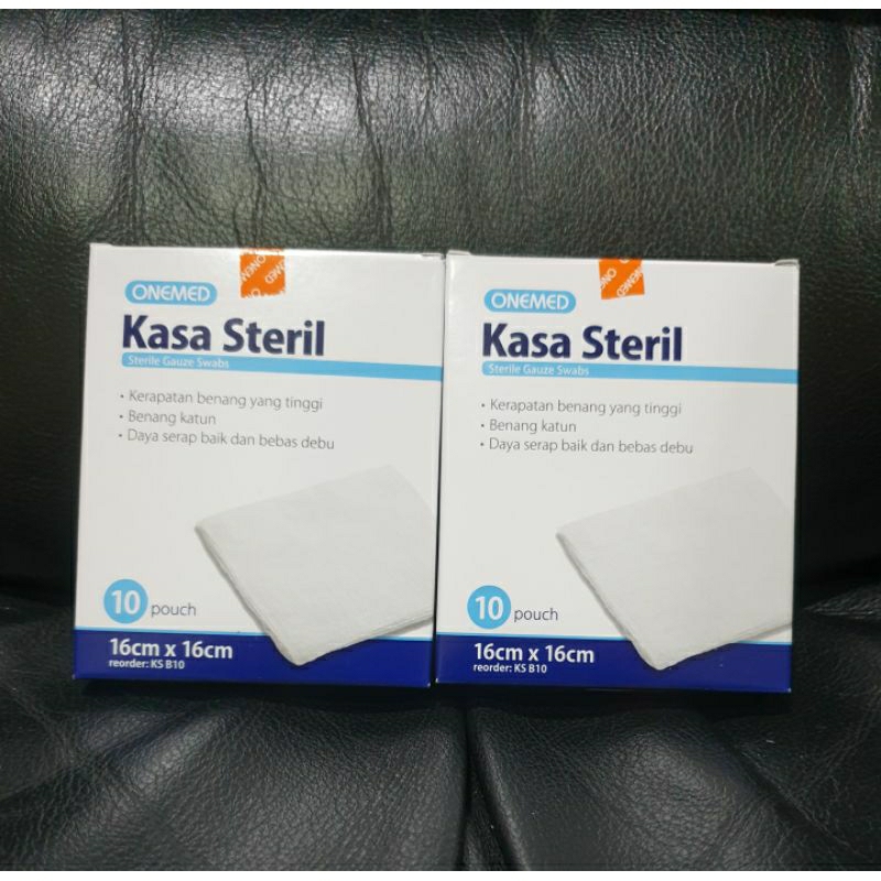 Jual KASA STERIL ONEMED 16 X 16 CM ISI 10 LEMBAR Shopee Indonesia