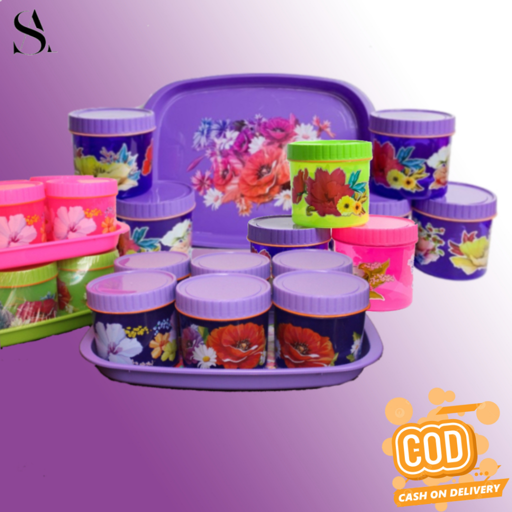 Jual Toples Set Nampan 7pcs Calista Tonam Tonam Toples Nampan Calista