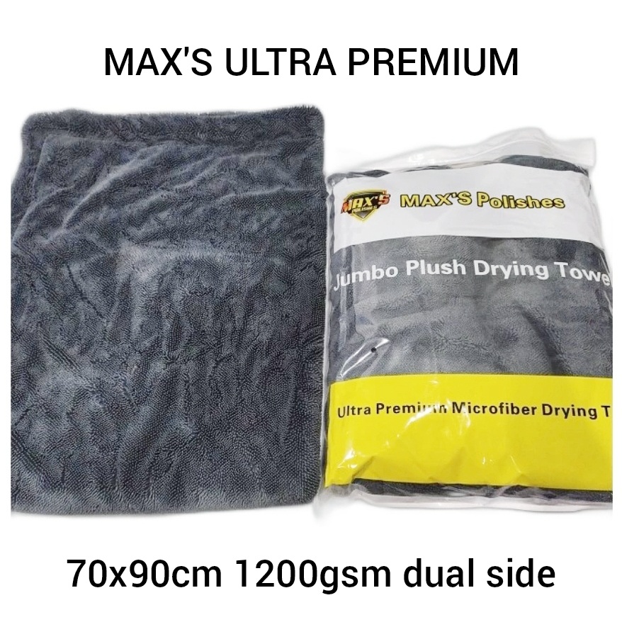 Jual Lap Microfiber JUMBO Twisted Loop Drying Towel Pengering Mobil