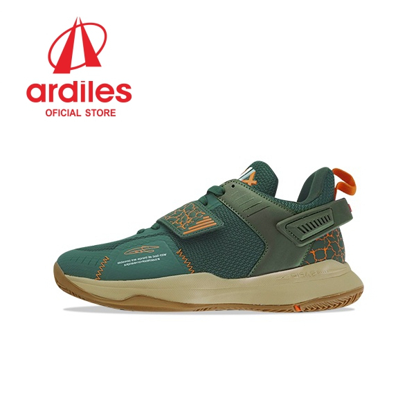 Jual Ardiles Ad Earth Sepatu Basket Hijau Coklat Shopee Indonesia