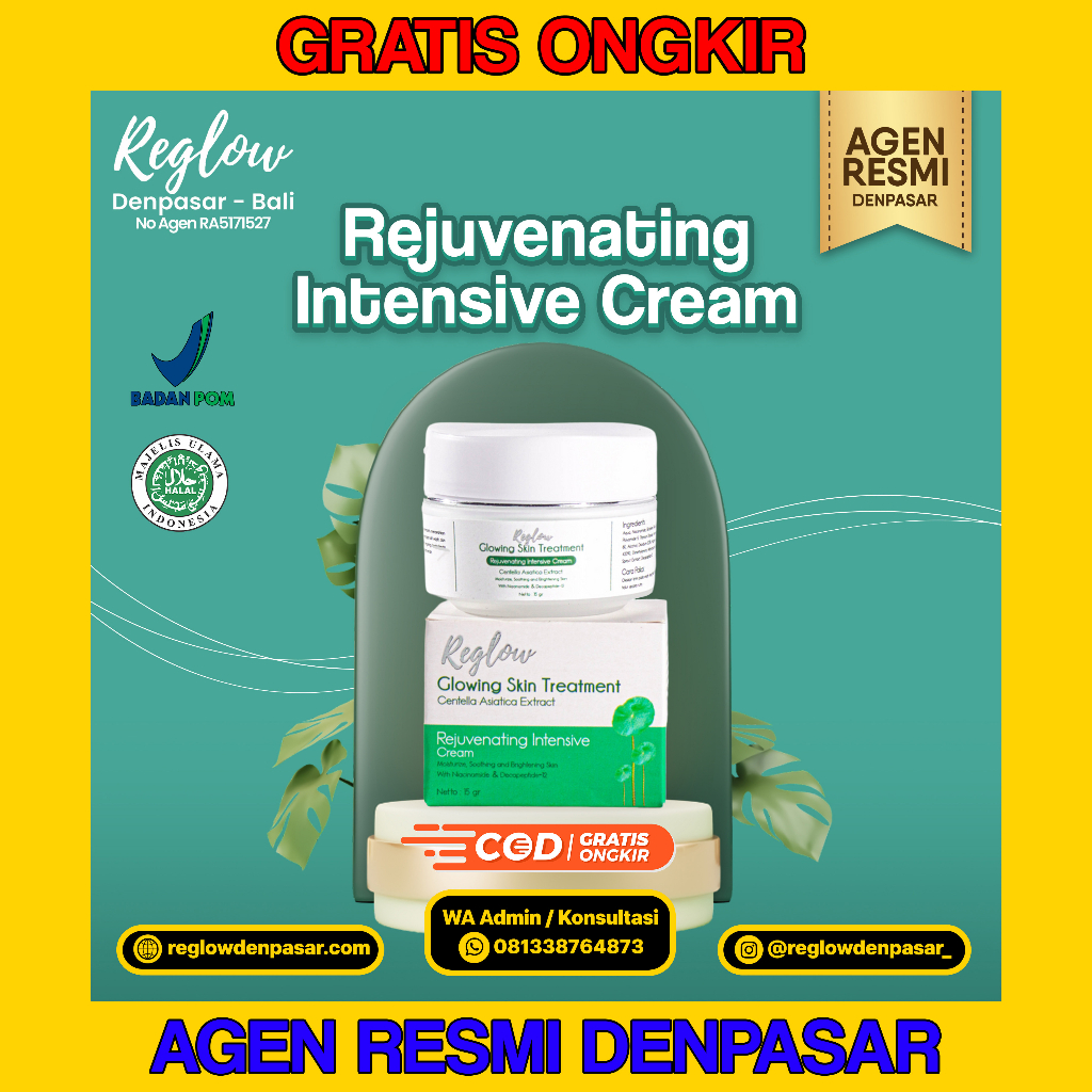 Jual Reglow Series Glowing Skin Treatment By Dr Shindy Original Cream