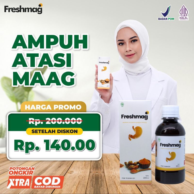 Jual Freshmag Madu Kunyit Prebiotik Ampuh Untuk Mengatasi Maag Kronis