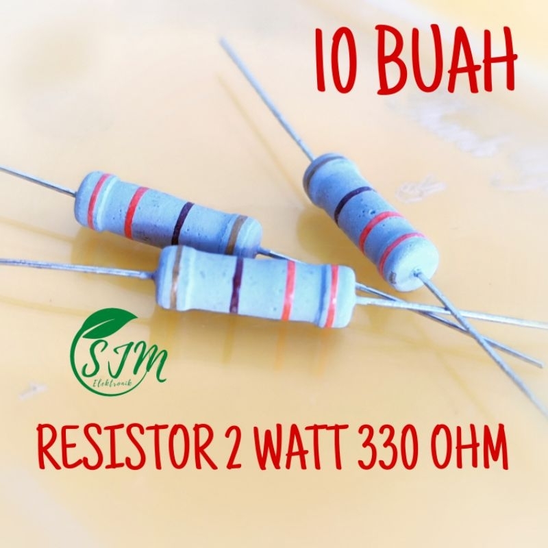 Jual Resistor Watt Ohm W Ohm Buah Shopee Indonesia