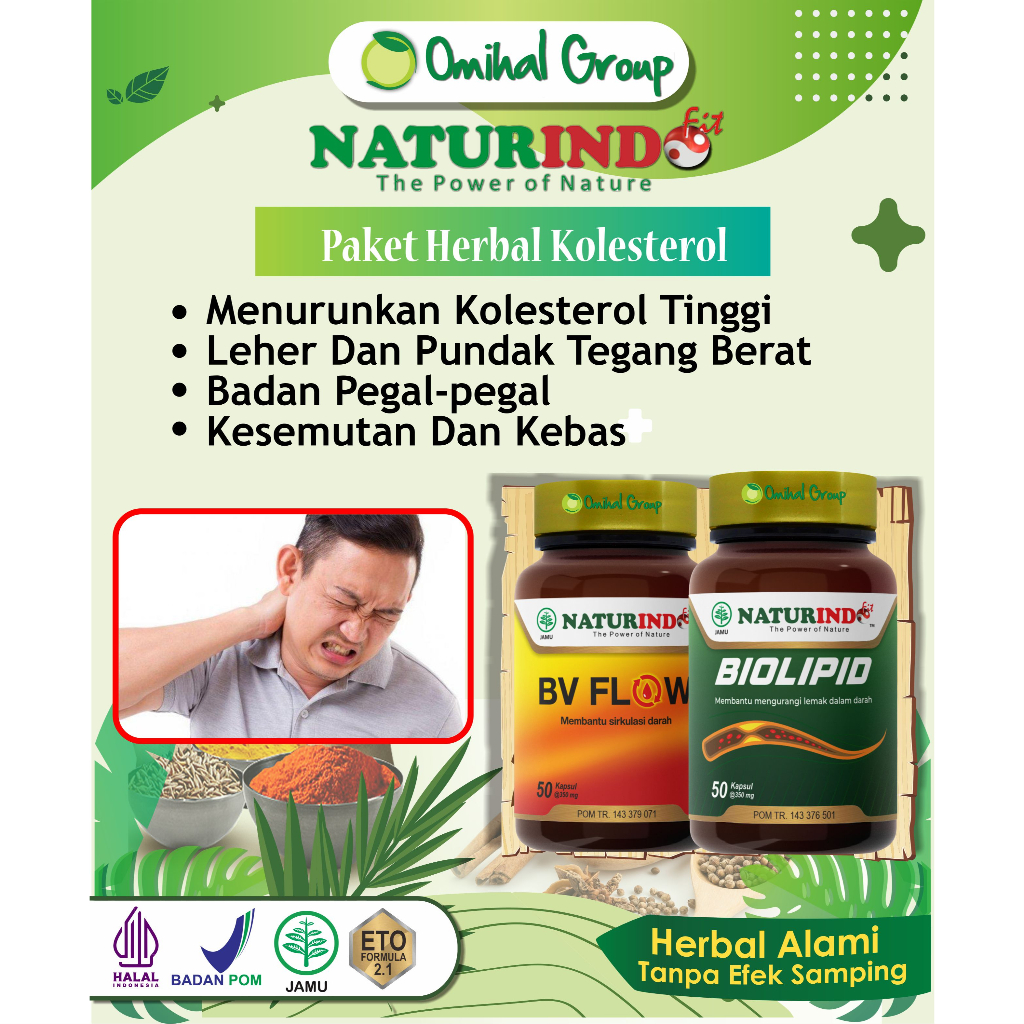 Jual OBAT PENURUN TRIGLISERIDA KOLESTROL KOLESTEROL KESEMUTAN KEBAS