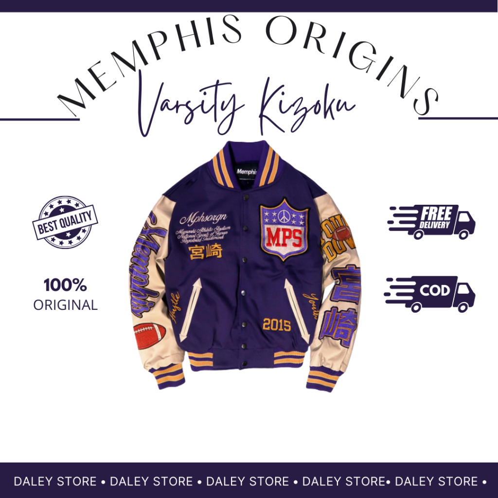 Jual Memphis Origins Varsity Kizoku Original Shopee Indonesia