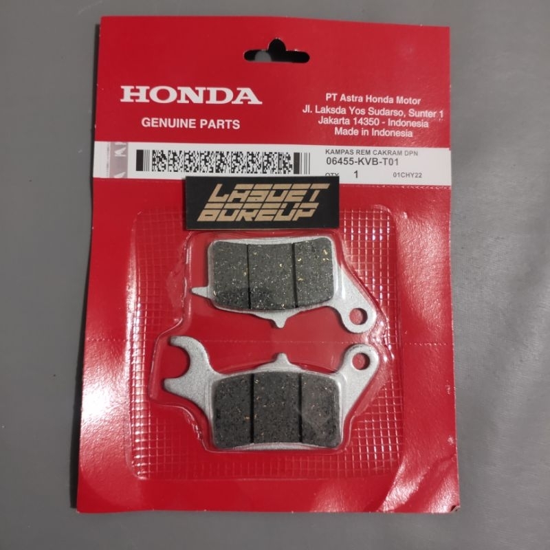 Jual Dispad Kampas Rem Cakram Depan Honda Kvb Beat Vario Scoopy Spacy