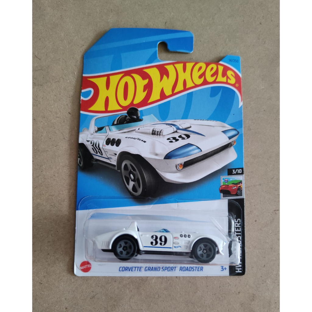 Jual HOT WHEELS CORVETTE GRAND SPORT ROADSTER 39 WHITE PUTIH Shopee