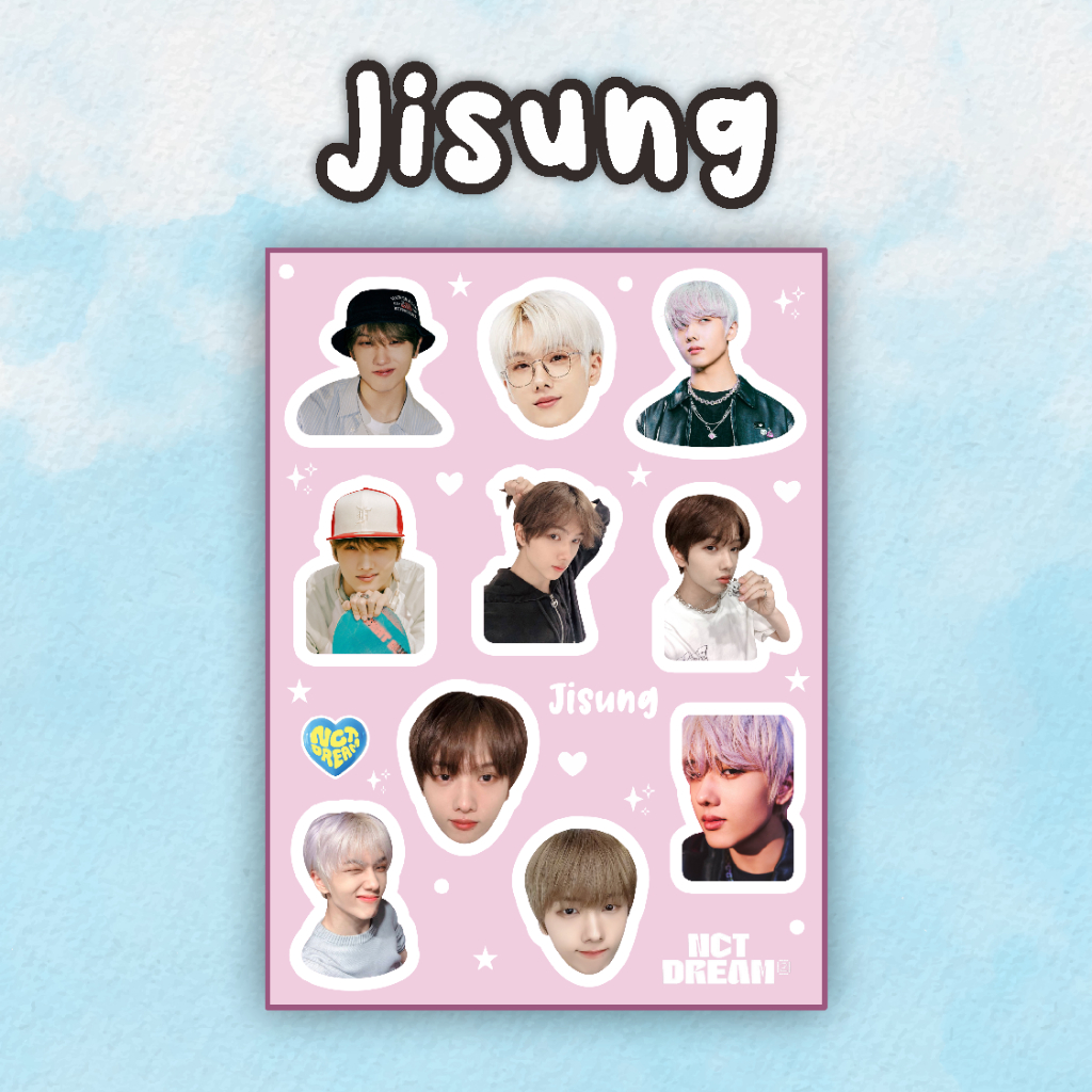 Jual Sticker Stiker Jaemin Jeno Mark Haechan Jisung Renjun Chenle Nct