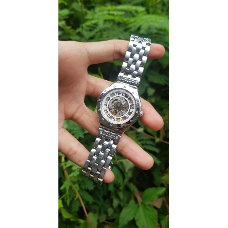 Jual Swatch Matic Irony Rosetta Bianca Shopee Indonesia